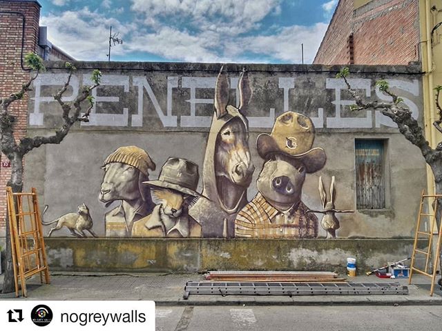 @nogreywalls (@get_repost)
・・・ 
One of my favourites from this years @gargarfestival is this beauty by @harryjamesparis An artist well worth checking out! --