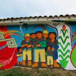 Minga Muralist Povos em Toribio