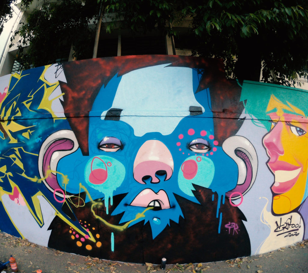 graffiti na ETEc Carlos de Campos